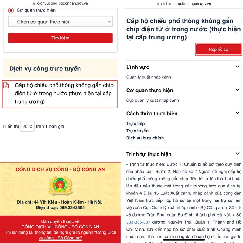 Làm passport nhanh