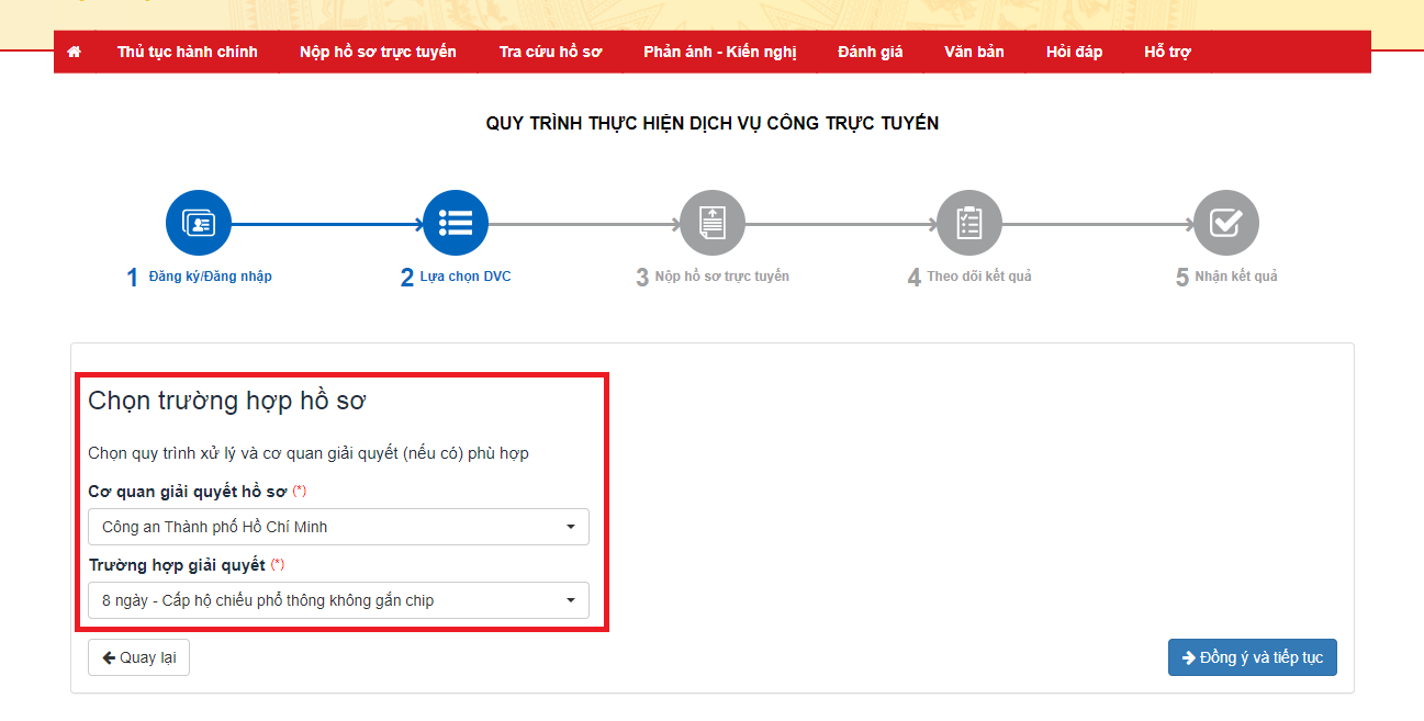 cách làm passport online